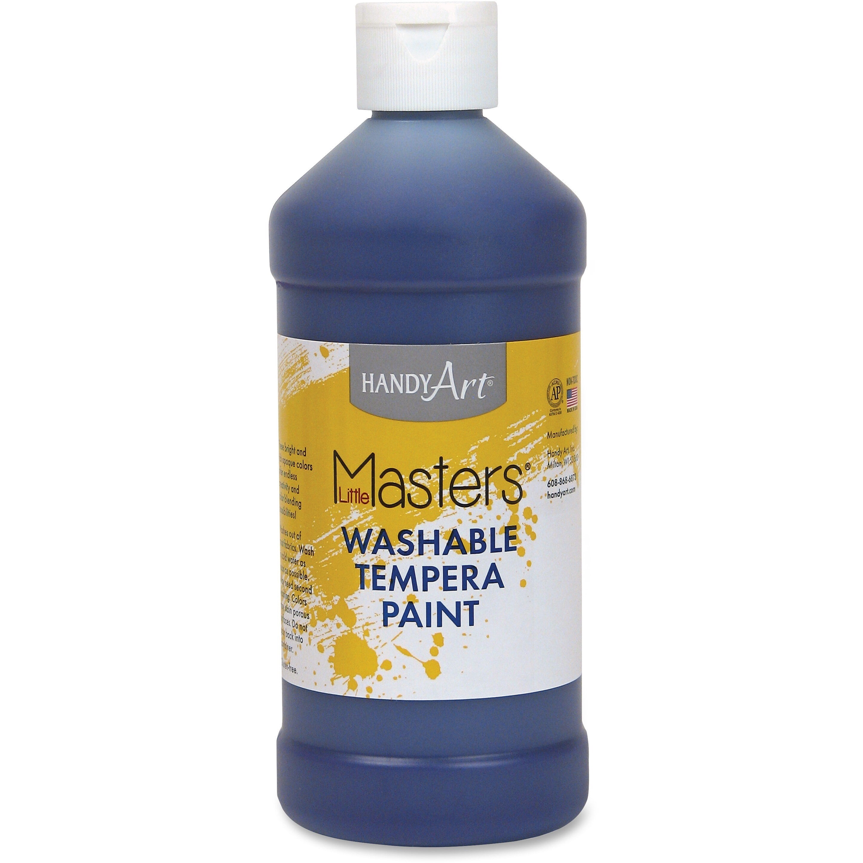 Handy Art, HAN211740, 16 oz. Little Masters Washable Tempera Paint, 1 Each