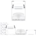 thumbnail image 2 of Double-Head Clear Nail Art Stamper, Clear Silicone Stamping Jelly and Scraper Transparant Crystal Nail Art Silicone Stamping Tool Kit Professional Manicure, 2 of 8