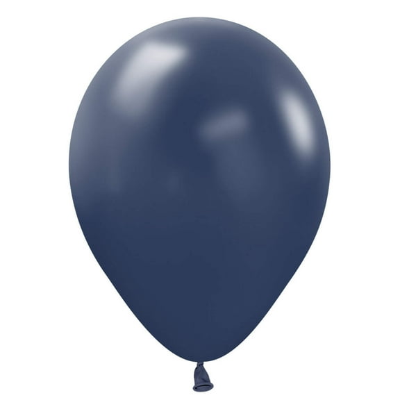 5 inch Sempertex Fashion Navy Blue Latex Balloons (100 Pack) - Party Supplies Decorations