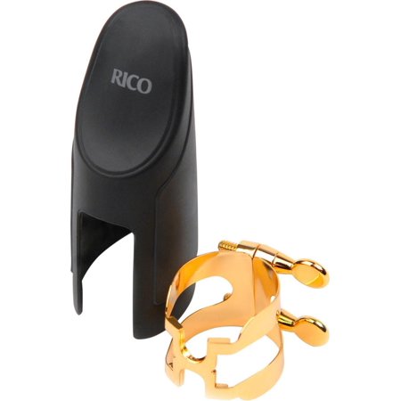 UPC 046716574923 product image for Rico H-Ligature for Baritone Saxophone Gold | upcitemdb.com