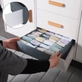 thumbnail image 3 of Caja de almacenamiento de ropa interior, organizador de cajones, bragas, bufanda, armario de dormitorio, 3 of 4