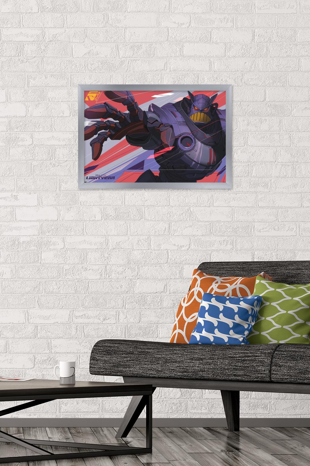 Disney Pixar Lightyear - Zurg Wall Poster, 14.725" x 22.375" Framed