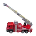 thumbnail image 2 of Camión de bomberos de aleación fundida CUTICAT 1/50 con bomba de agua y escalera, 2 of 8