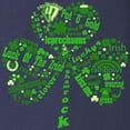 thumbnail image 3 of CafePress - St Paddys Day Shamrock Long Sleeve Dark T Shirt - Long Sleeve Dark T-Shirt, 3 of 4