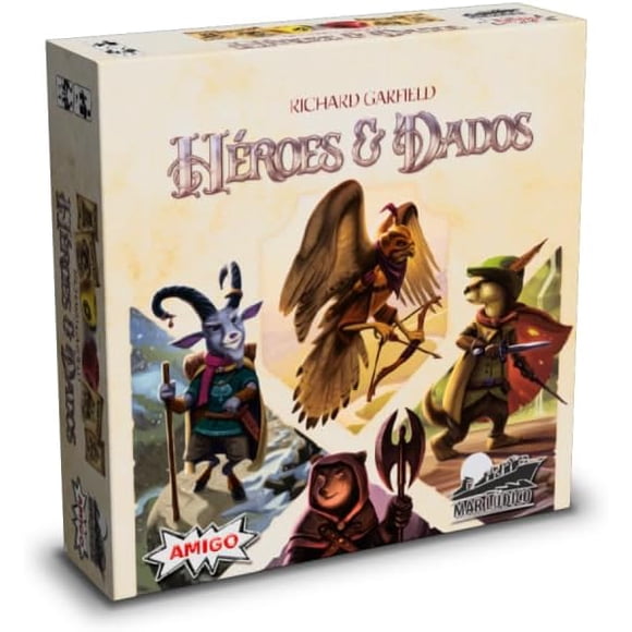 Juego de Mesa Mar Lúdico Heroes & Dados en Español