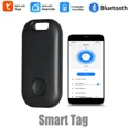 thumbnail image 3 of Mini Tracker GPS Sans Fil Anti-Perte Clé Alarme Sac Enfant Portefeuille Localisateur Application Enregistreur GPS Smart Tag Compatible Bluetooth pour iPhone (Bleu Ciel), 3 of 7