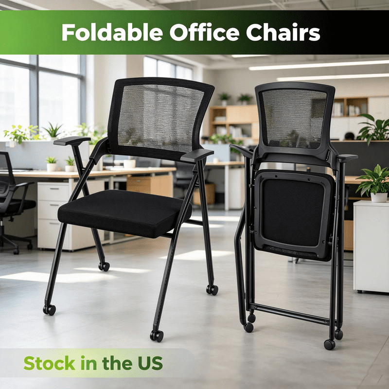 sioweci ergonomic folding office chair product