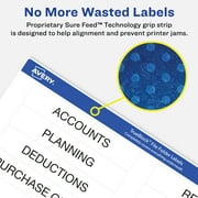 Avery File Folder Labels, 2/3 x 3-7/16, 750 Total (8366)