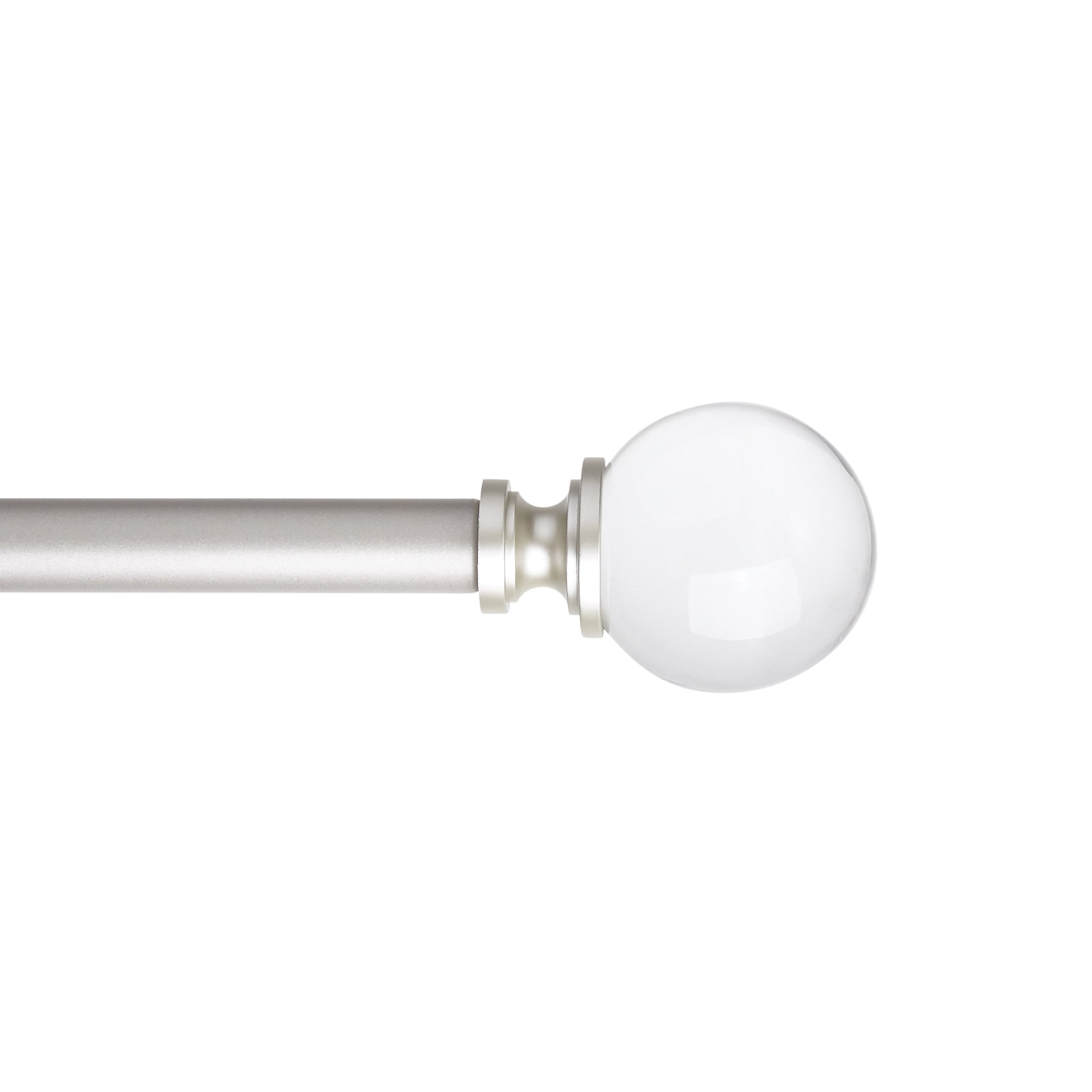 QUAILTY  Expandable Curtain Pole Range With Ball Finials 3 Great Sizes 