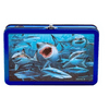 Find It Tin Pencil Box 3d Sharks