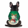 thumbnail image 4 of Christmas Dog Pajamas Xmas Pet Pjs with Snowman Elk Patterns Christmas Dog Onesie Jumpsuits Jammies Clothes Stretchy Shirts Comfy Outfit Costume Apparel for Small Medium Large Dogs, 4 of 5