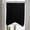 Black, variant on Blackout Pleated Window Shades, No Drilling Temporary Cordless Blinds Light Filtering Fabric Pleated Paper Shades, Temporary Window Blinds for Indoor Window Covers(Beige 35*59 Inch)