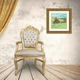 thumbnail image 3 of Wang, Melissa 20x20 Gold Ornate Wood Framed with Double Matting Museum Art Print Titled - Hill Lines IV, 3 of 4