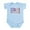 Sky Blue, variant on CafePress - Lacrosse Americasgame Infant Bodysuit - Baby Light Bodysuit, Size Newborn - 24 Months