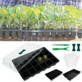thumbnail image 3 of 24 Holes Nursery Pot Planting Seed Tray Kit Plant Germination Box with Lid Garden Grow Box, 3 of 10