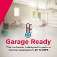 thumbnail image 4 of Frigidaire FFTR1835VS 18 Cu. Ft. Garage Ready Top Freezer Refrigerator, Stainless Steel, 4 of 10