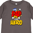 thumbnail image 4 of Inktastic Dad is My Hero Boys or Girls Long Sleeve Toddler T-Shirt, 4 of 5