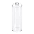 thumbnail image 4 of Dioche Étui de Rangement Rond en Acrylique Transparent pour Tampons de Coton, Organisateur de Tampons de Coton, Support Conteneur pour Tampons de Coton, pour Femmes, 4 of 8