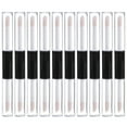 thumbnail image 1 of 10 Pcs 4ml Tubes de Brillant à Lèvres Vides Rechargeables Double Face avec Bouchons, 1 of 8