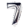 thumbnail image 3 of SHOWERORO 1Set Silver Number Balloons Jumbo 40 Inch For School Class Parties Supplies, 3 of 3