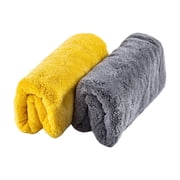 Scrub Daddy Microfiber Towels Multipurpose Microfiber Household Cleaning Cloth, 2 Count, Multicolor
