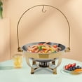 thumbnail image 5 of 8L/7.26qt Gold Chafing Dish Buffet Set, Modern Round Buffet Servers Stainless Steel, 5 of 17