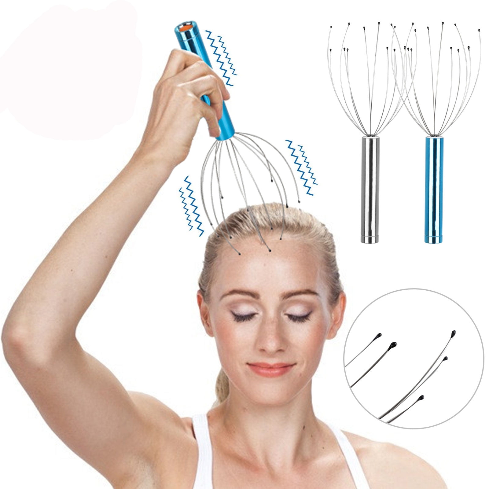 Electric Hair Head Massager Head Scalp Massager Pressure Points Relieve  Stress Promote Blood Circulation Hair Growth Head Massage Instrument  AliExpress | Electric Hair Head Massager Head Scalp Massager Pressure  Points Relieve Stress