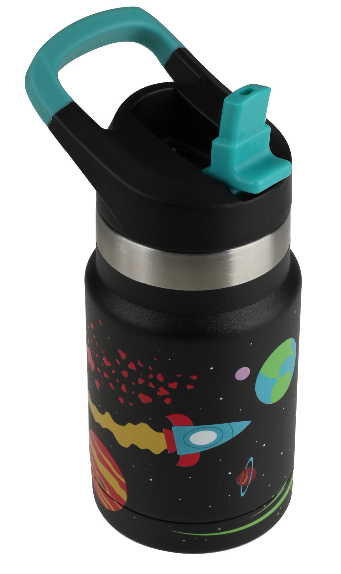 Ozark Trail 12 oz Double Wall Stainless Steel Kid's Bottle-Castle 