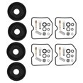 thumbnail image 2 of for GPZ400R ZX400 GPZ400 GPZ ZX 400 R Motorcycle Carburetor Repair Kit Floating Needle Gasket Air Sc, 2 of 5
