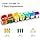 Extra Large Weekly Pill Organizer 2 Times a Day XXL 7 Day AM PM Pill Case with Large Compartments Rainbow/White Medicine Box for Vitamins Supplements & Medication