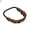 03, variant on SPRING PARK Elastic Faux Wig Synthetic Hair Braided Headband Ponytail Holder Hairpiece Rope Natural