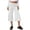 White, variant on WHEANG Women's Summer Solid Color Wide Leg Capri Pants - Casual High Waist Cropped Trousers Lightweight Breathable Lounge Pants Daily Beach Travel Summer Capri Pants Size XL White