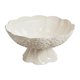 thumbnail image 3 of Frutero con pedestal y orificios de drenaje, multiusos, elegante, para servir aperitivos, ideal como centro de mesa para aniversarios o para el hogar. Blanco, 3 of 8