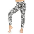 thumbnail image 3 of Stretch Is Comfort Girl's Oh so Soft Solid and Print Leggings | Child  Size 4 - 14, 3 of 6