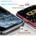 thumbnail image 3 of Compatible with Samsung S10e Case Glitter Clear Green,Phone Samsung Galaxy S10e Case Silicone Transparent Soft TPU Women Girls Shockproof Protective Slim Cover (Black), 3 of 13