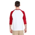 thumbnail image 2 of Gildan G570 Adult Heavy Cotton 3/4-Raglan Sleeve T-Shirt, 2 of 2