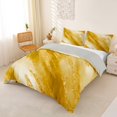 thumbnail image 3 of Homewish Abstract Artwork Bedding,Gold Stone Pattern Duvet Cover Full,Light Gray Reversible,3pcs,1 Duvet Cover and 2 Pillowcases, 3 of 6