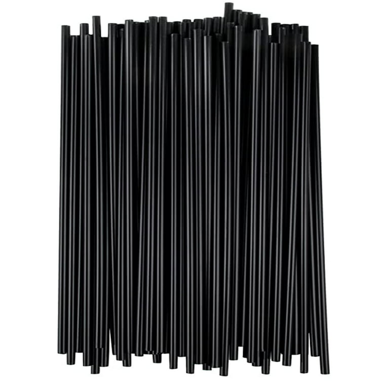 Boardwalk Single Tube Stir Straws 5 14 Black 1000 Straws Per Pack Carton Of  10 Packs - Office Depot
