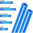 thumbnail image 4 of TAILONZ PNEUMATIC Blue 8mm or 5/16 OD 5mm ID Polyurethane PU Air Hose Pipe Tube Kit 10 Meter 32.8ft, 4 of 7