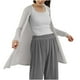 thumbnail image 4 of Cárdigan de manga larga para mujer, cárdigan, blusa para mujer, 4 of 4