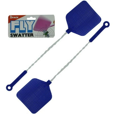 Bulk Buys Fly Swatters with Wire Handles, Case of 24