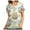 Blue, variant on QATAINLAV Easter Scrub Tops Women Cute Nuring Working Uniform Scrubs Shirt V Neck Short Sleeve Easter Eggs Bunny Graphic Tees with Pockets Lightning Sales of The Day Blue XXL