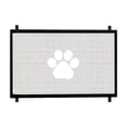 thumbnail image 2 of Retractable No-Drill Indoor Pet Gate Adjustable Width Doorway Barrier for Cats Small Dogs Pressure-Mounted Easy Install Safety Mesh Gate 43.3"×30.7", 2 of 6
