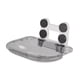 thumbnail image 2 of Hamaca para gatos para ventana, percha para gatos de ventana, mueble para mascotas profesional y resistente, fácil de usar. Gris, 2 of 9