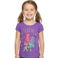 thumbnail image 5 of Trolls Toddler Girls T-Shirt 2 Pack  Short Sleeve & Long Sleeve Graphic Tee, Sizes 2T-5T, 5 of 7