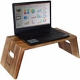 thumbnail image 5 of Victor VCTDC075 High Rise Foldable Acacia Wood Laptop Stand, 5 of 6