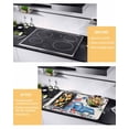 thumbnail image 2 of Large Induction Cooktop Protector Mat Independence Day Stove Top Covers for Electric Stove, Farmhouse American Flag Truck Star Burlap Decorative Stove Burner Cover Mats, Glass Top Stove Cover, 2 of 7
