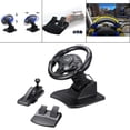 thumbnail image 1 of Pedal de rueda para juegos de carreras CUTICAT Volante Universal de simulación para PS3 SWITCH PC Android 270 Negro, 1 of 8