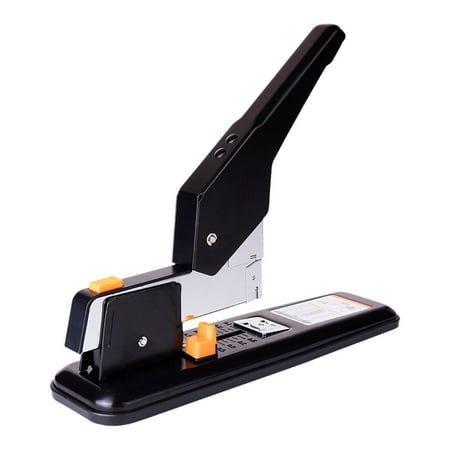 figatia Desk Stapler Heavy Duty Stapler Leverage Stapler Versatile Manual Big Stapler 11.8x9.6inch for Business Flexible Paper Guide