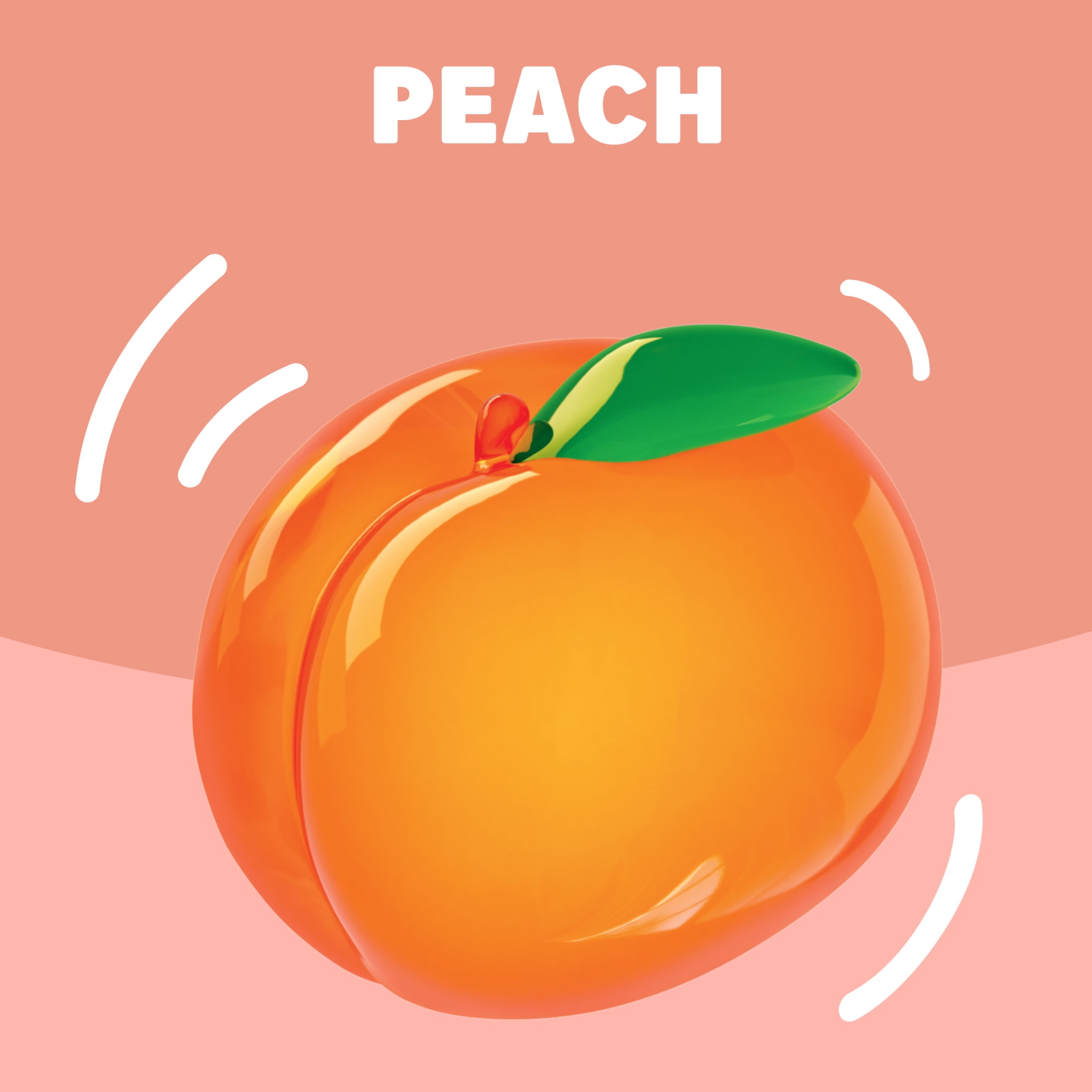 Jell-O Peach Artificially Flavored Gelatin Dessert Mix, 3 oz Box